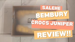 Salehe Bembury x Crocs Juniper  Tahini Review [upl. by Esch]