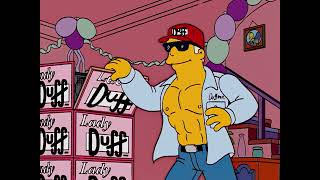 Simpson 15x17 Duffman repartiendo Lady Duff [upl. by Brosy782]