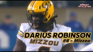 Darius Robinson Market Athletes 5 Edge Rusher in the 2024 NFL Draft [upl. by Alrick]