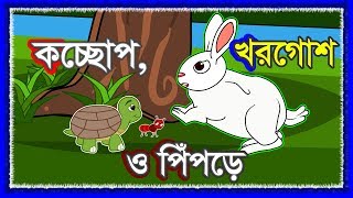 খরগোশ কচ্ছোপ ও পিঁপড়া  RABBIT TURTLES AND ANTS  BANGLA CARTOON  BANGLA CARTOON STORY  কার্টুন [upl. by Rupert]