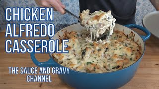 Don’t Miss Out Try THIS Loaded Chicken Alfredo Casserole Recipe Creamy amp Delicious Homemade Sauce [upl. by Eneluqcaj]