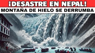 ¡TRAGEDIA EN MANASLU DESPRENDIMIENTO DE HIELO CAUSA AVALANCHA MORTAL EN NEPAL [upl. by Eberto]