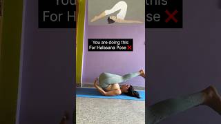 HalasanaSarvangasana mindset yogaforfitness mobility yogaasana [upl. by Laehcim217]