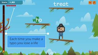 New Typing Game Keyboard Jump [upl. by Warfeld]