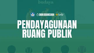 Pendayagunaan Ruang Publik [upl. by Eniamsaj]