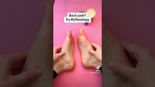 Back Pain Try Reflexology 🦶 [upl. by Alegnatal]