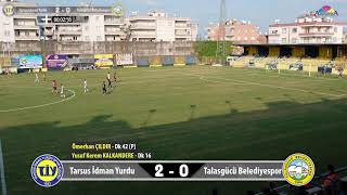 Canlı Tarsus İdman Yurdu  Talasgücü Belediyespor İlk Yarı [upl. by Akehsyt]