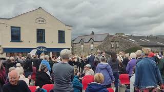 Kirkby Lonsdale Brass Band Contest 2024  Massed Band  March Colonel Bogey [upl. by Nevetse25]