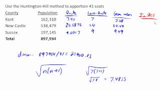 HuntingtonHill method 1 [upl. by Ecnerrat]