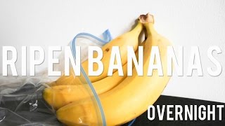 How To Ripen a Banana Overnight [upl. by Mihar]