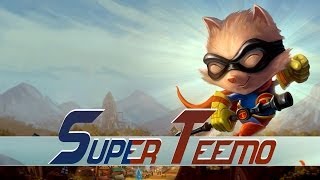 League of Legends Super Teemo HQ Skin Spotlight [upl. by Ayotak]