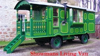 Showmans Living Van  Caravan or posh Shepherds Hut FOR SALE [upl. by Folly513]