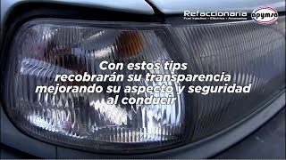 Cómo pulir los FAROS DEL AUTO  Hazlo en casa [upl. by Atirabrab943]