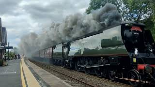 WCR The Dalesman SR BoB 34067 Tangmere 47746 1Z56 amp 1Z57 Horton amp Holme 11062024 [upl. by Morly]