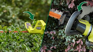 Ryobi Hedge Trimmer 40V vs 18V  Comprehensive Comparison [upl. by Sharona]