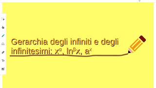 Gerarchia di infiniti e infinitesimi Logaritmi funzioni potenza ed esponenziali [upl. by Marte]