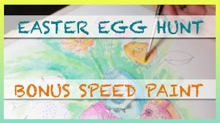 BONUS SPEED PAINT  easter egg hunt [upl. by Taffy]