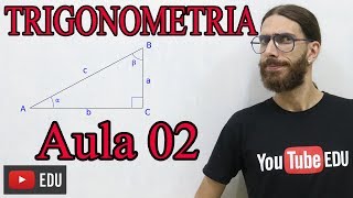 Trigonometria Razões Trigonométricas SENOCOSSENOTANGENTE  Aula 02  Prof Rafa Jesus [upl. by Meagher]