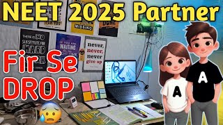 Neet 2025 Drop  Start Study studyvlog neet neet2025 [upl. by Yrocaj806]