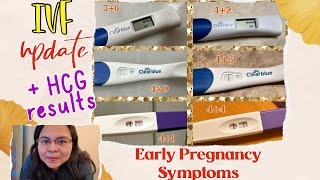 IVF Journey Update EARLY PREGNANCY SYMPTOMS  PinayOdyssey  Ep 24 [upl. by Carthy]