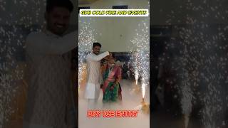 COLD PYRO 💥 amp Dry Ice Entry 🌫️ GDB COLD FIRE koppal coldpyro marriage event [upl. by Pavior]