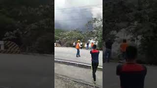 Close call Pyroclastic flow Guatemala  Volcan de Fuego  030618 [upl. by Krantz]