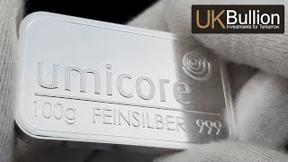 100g Umicore Silver Bar I Buy Now [upl. by Belamy746]