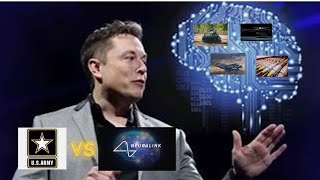 Elon Musks Neuralink implanted the first human brain chip for military purposes elonmusk [upl. by Ahsimek]