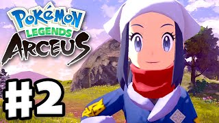 Research Tasks  Pokemon Legends Arceus  Gameplay Walkthrough Part 2 Nintendo Switch [upl. by Neram]