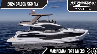 2024 Galeon 560 Fly Walkthrough At MarineMax Fort Myers [upl. by Balch222]