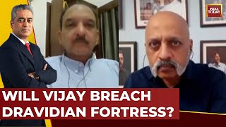 News Today Debate Will Thalapathy Vijay Breach Dravidian Fortress  Tamil Nadu  Rajdeep Sardesai [upl. by Nodaj]