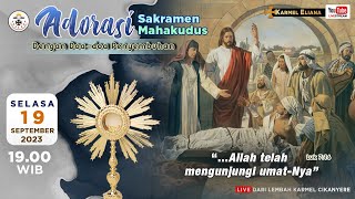 Adorasi Sakramen Mahakudus quotAllah telah mengunjungi umatNyaquot Luk 716 [upl. by Cinda]