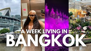 LIVING IN BANGKOK  Spend A Week With Me  things to do trying new foods spa day amp more [upl. by Tterb]