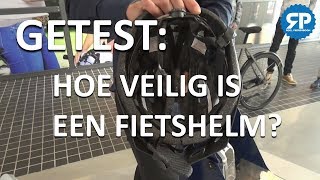 GETEST hoe veilig is een fietshelm [upl. by Mackintosh]