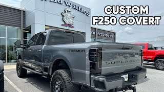 Ford F250 Carbonized Gray BDS Suspension LIFTED CUSTOM on 37s [upl. by Mamoun]