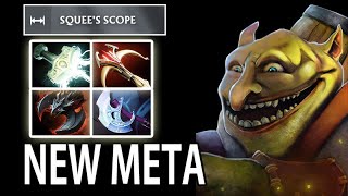 NEW META SNIPER MODE Imba Techies Mid Crazy Attack Range Mjollnir Daedalus Build WTF 736c Dota 2 [upl. by Aillimat]