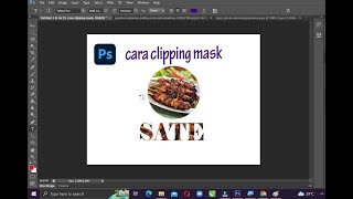 cara clipping mask di Photoshop [upl. by Niamor]