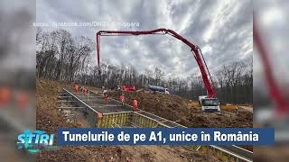 Tunelurile de pe A1 Lugoj  Deva unice în România [upl. by Chelsie718]