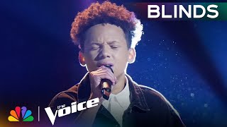 Jaylen Dunham Wins Coach Gwens REPLAY with His Cover of quotListenquot  The Voice Blind Auditions  NBC [upl. by Ruhtra914]