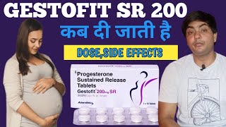 gestofit 200 sr uses in hindi  gestofit 200 sr  gestofit 200mg sr  gestofit 200mg sr tablet [upl. by Nomra]