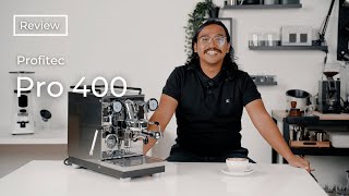 Profitec Pro 400 Espresso Machine  Review [upl. by Maice855]