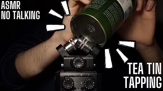 ASMR Tea Tin Tapping  No Talking [upl. by Oirasor]