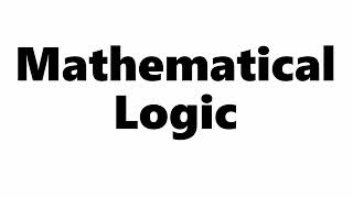 Mathematical Logic  Logical Operators  Negation Conjunction and Disjunction  Truth tables [upl. by Ytak880]