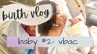 Birth Vlog 2022  Birth Vlog Successful VBAC  Labor and Delivery Birth Vlog [upl. by Suhail65]