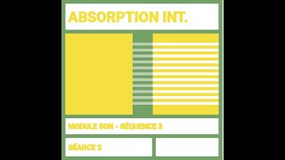 ABSORPTION SONORE [upl. by Arita]