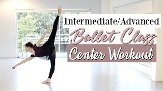 Intermediate Advanced Ballet Class Center  Kathryn Morgan [upl. by Ashla380]