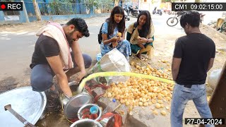 This Was Unexpected😲😲 See What This pani Puri WalaSeller Did For His Business hygiene [upl. by Iams]