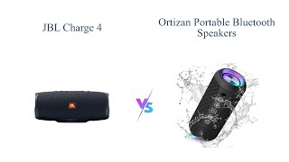 JBL Charge 4 vs Ortizan Portable Speakers Ultimate Sound Battle 🎶🔊 [upl. by Tnert]