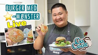 Opskrift live Hjemmelavet burger og burgerboller trin for trin  GoCook by Coop [upl. by Adia]