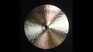 Istanbul Agop 22quot Traditional Jazz Ride  2335g [upl. by Nirraj274]